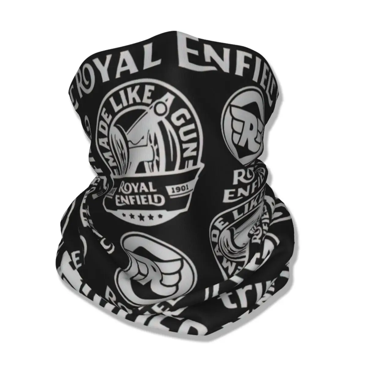 

Мотоциклетная бандана на шею с принтом Royall-Enfields Race Wrap Шарф Теплый головной убор Спорт на открытом воздухе для мужчин Женщин Взрослых