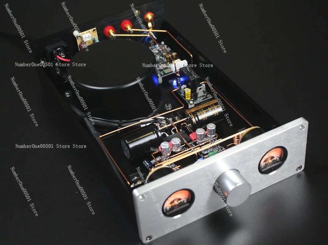 

TDA7293 Amplifier with VU Meter 34mm Optional TDA7294 Chip High Power