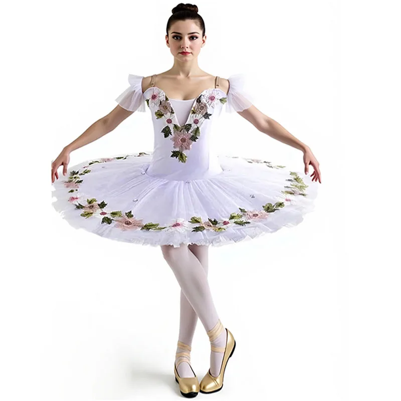 summer-family-matching-outfits-tutu-mother-kids-ballet-leotard-dress-girl-dance-costume-mom-daughter-women-clothes-girls-dresses