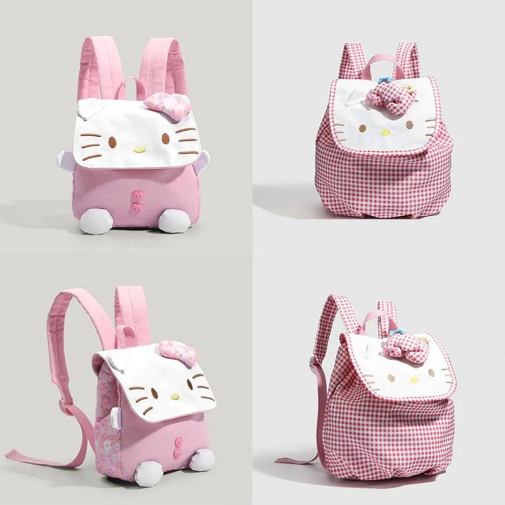 

Miniso Cute Cartoon Hellokitty Backpack Is Versatile for Going Out Small Schoolbag with A Large Capacity for Girls
