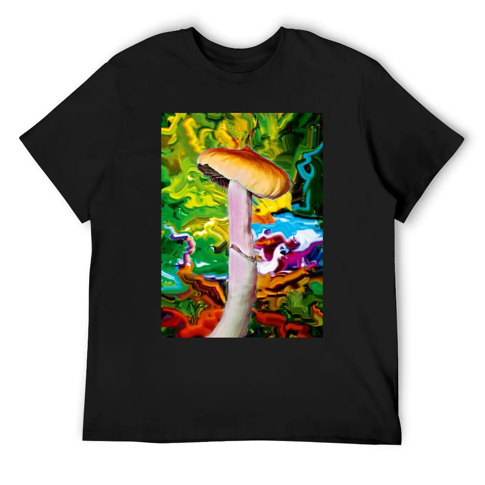 

Shroom Dream T-Shirt custom t shirt anime figures plain aesthetic clothes Men's cotton t-shirt