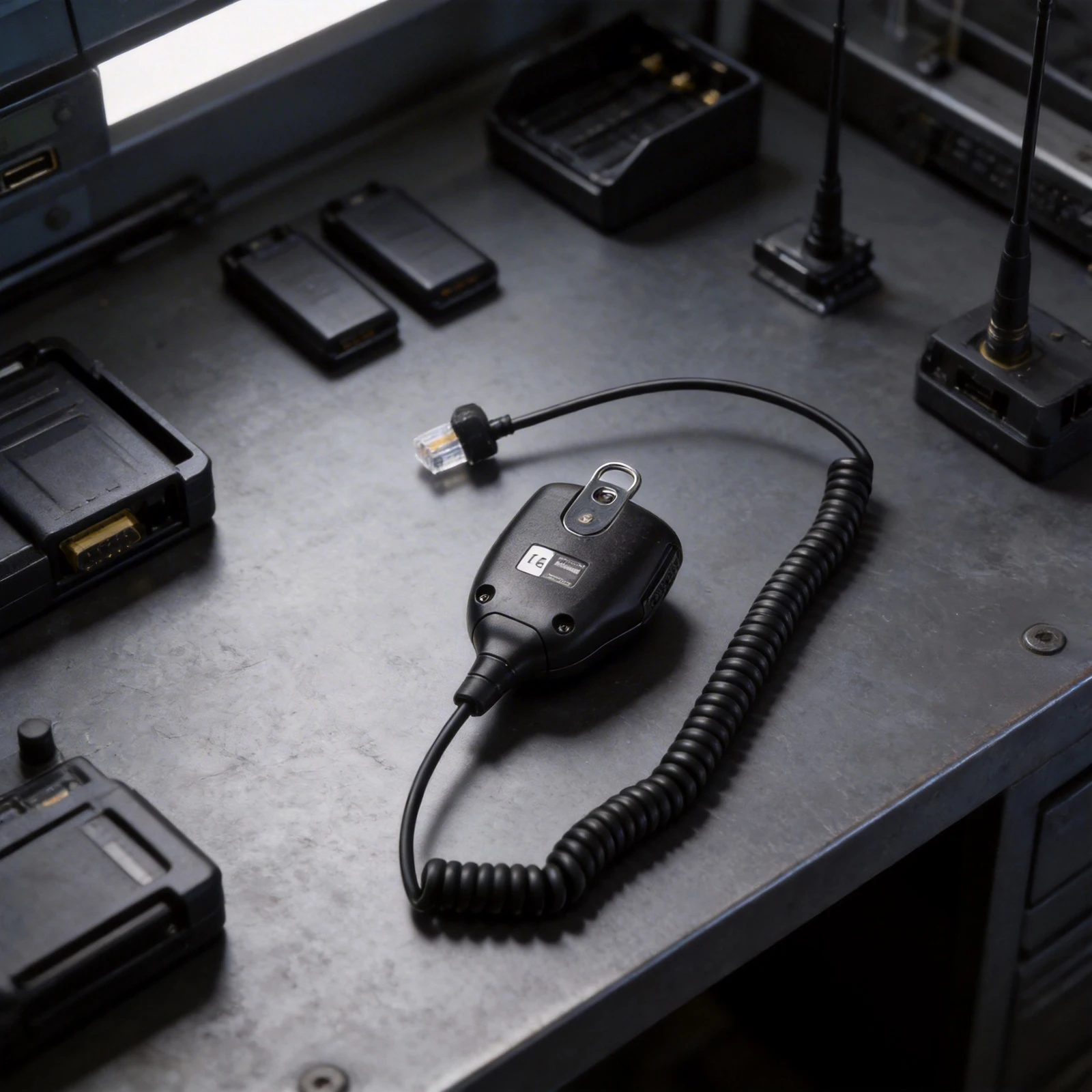 

Clear Voice Transmission Microphone HM-152 Comfort Grip Clear Voice Transmission Low Noise Performance For Fieldwork