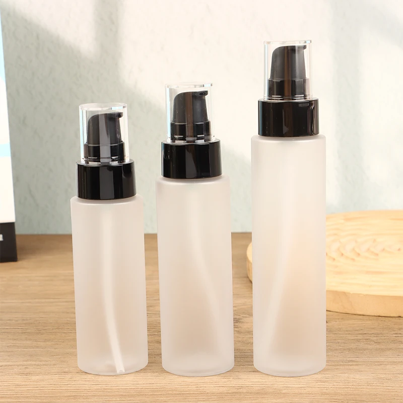 Bouteille à pompe à pression sous vide 100/120/150/200ml, rechargeable, maquillage, cosmétiques pour crème, Gel, hydratants, Lotion liquide