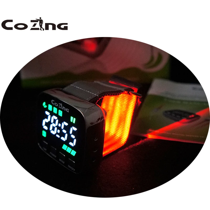 650nm Diode COZING Small physiotherapy wrist therapy Medical LLLT Equipment for diabetes hypertension high blood Home treatment
