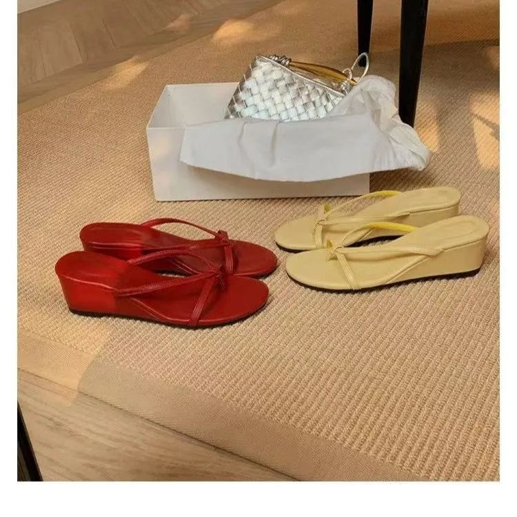 

Потрясающие Новые Женские Шлепанцы-Тонги 2026, Серебристые Тапочки во Французском Стиле, Римские Сандалии, Элегантные Премиум-класса