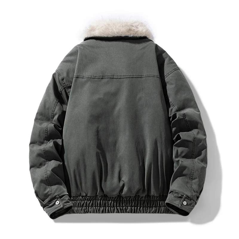 

Fashionable and Trendy New Winter High-quality Comfortable Cotton Clothing, Loose and Casual Versatile,retro Warm and Plush Coat