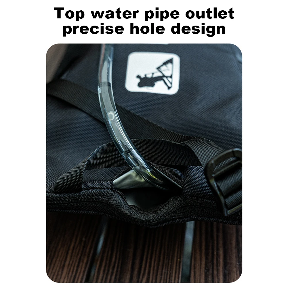 حقيبة تبريد معزولة لمثانة المياه 1-2 لتر و 2-3 لتر، مثانة ترطيب مقاومة للماء مع قماش أكسفورد 600D للمشي لمسافات طويلة وركوب الدراجات