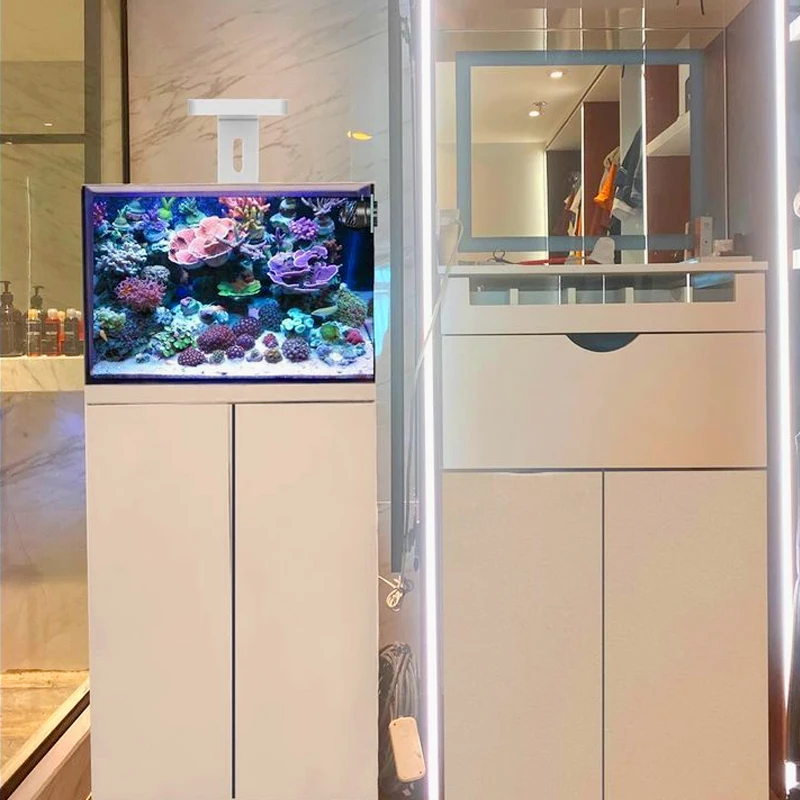 MicMol New Design 4 Channel Adjust WiFi App Control  UV Lighting Reef Led For  Marine Aquarium