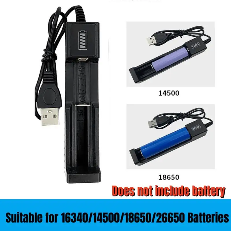 16340/14500/18650/26650 Battery Charger Dual For 18650 Charging 4.2V Rechargeable Lithium Battery Charger