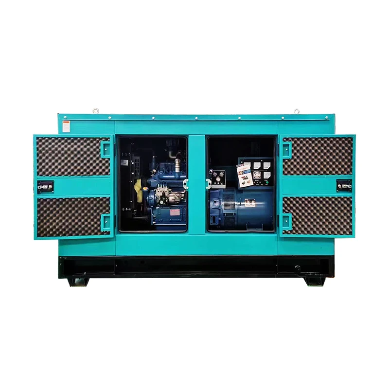 Custom power generator set 50kw 80kva diesel genset integrated silent box commercial residential dual use equipment