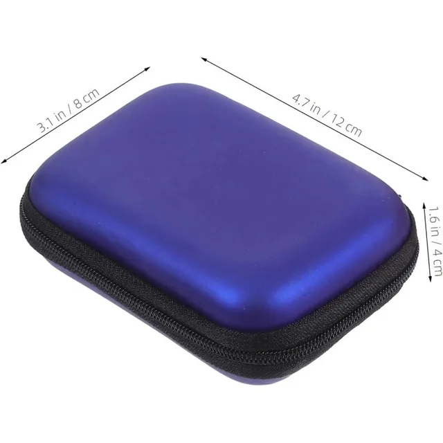 Portable Travel Electronics Storage Bag Zipper Charging Case For Earphone Cable Sundries Organizer 4