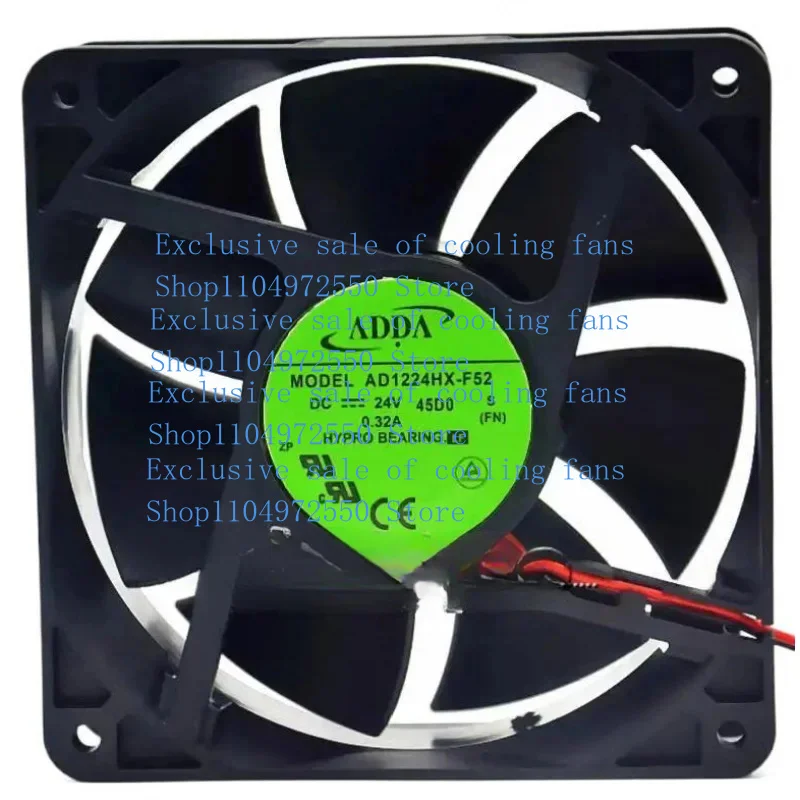 X для ADDA AD1224HX-F52 DC 24 В 0,32 А 120x120x38 мм 2-проводной охлаждающий вентилятор для сервера X для ADDA AD1224HX-F52 DC 24 В 0,32 А 120x120x38 мм 2-проводной охлаждающий вентилятор для сервера