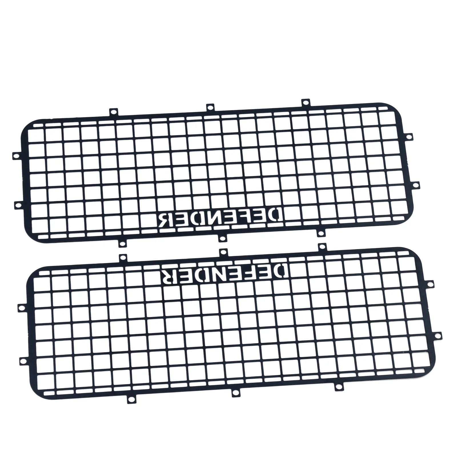 [Set di reti per auto Trx4] Traxas Trx4 Defender 82056-4 Speciale telecomando arrampicata auto protezione per finestre in metallo rete lunotto laterale lunotto posteriore parti di aggiornamento integrate