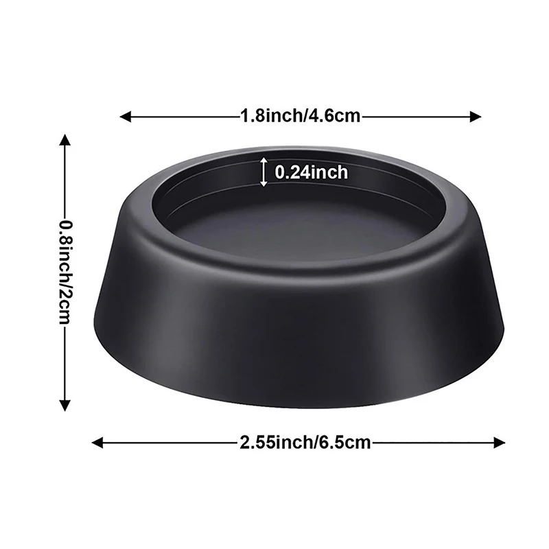 Rubber Washing Machine Base Mat, TPR mesa e cadeira, Acessórios para móveis