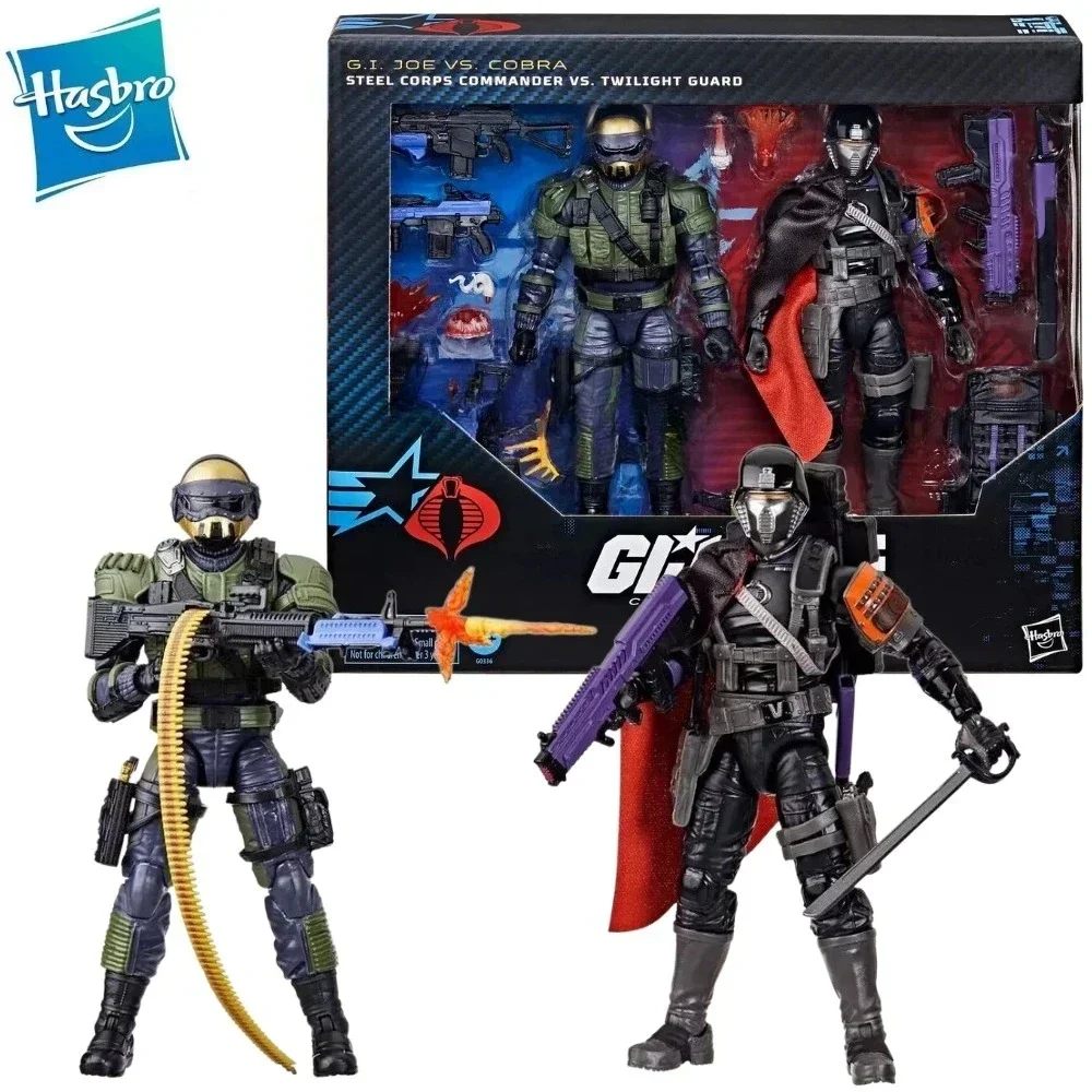 W magazynie G.I. Joe GI Joe Classified Series 141 Steel Corps Commander Vs Twilight Guard Model postaci zabawka Hobby prezent