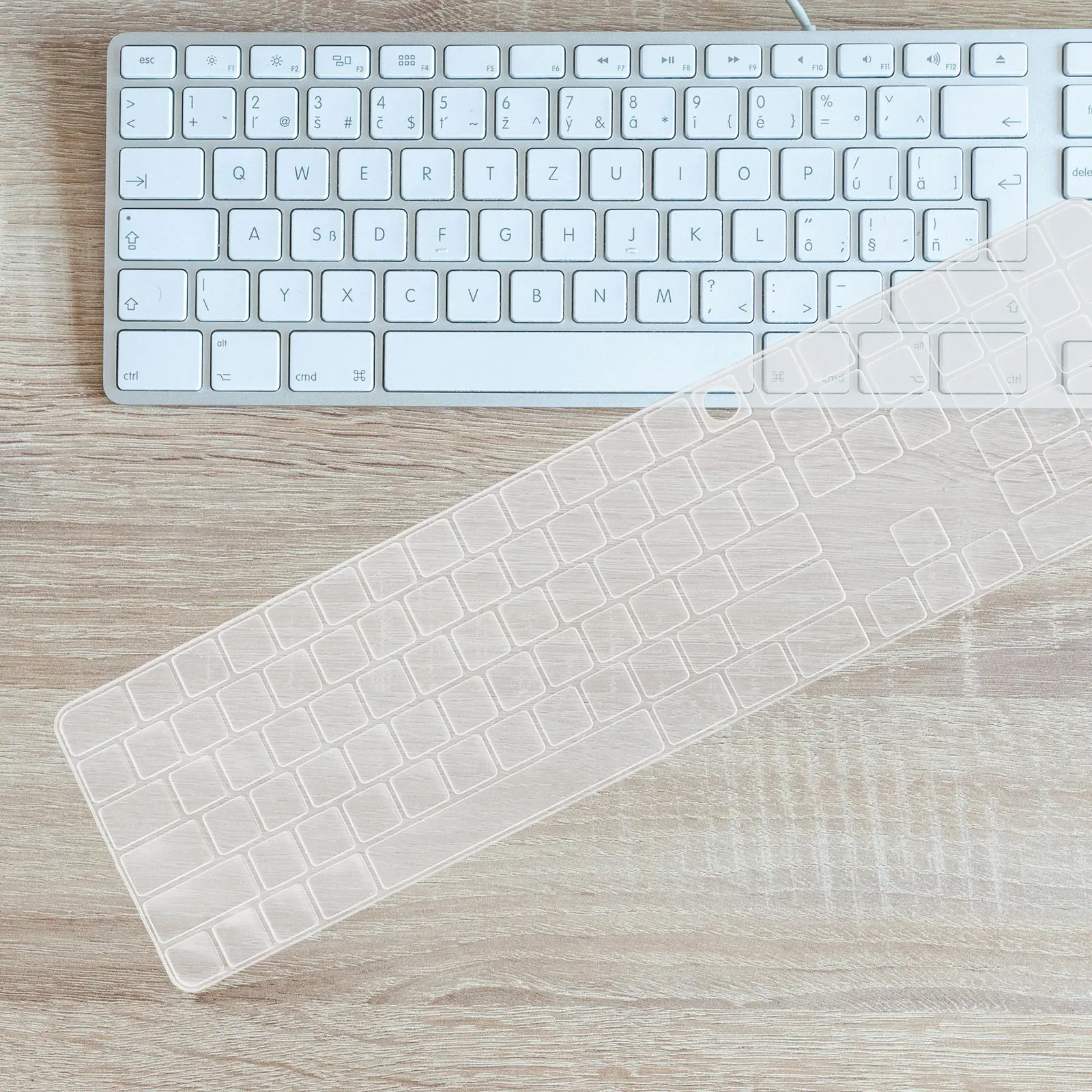 

Notebook Keyboard Pad Silicone Raised Typing Cover For Long Nails Acrylic Gel Users Durable Protective Film Gaming Office