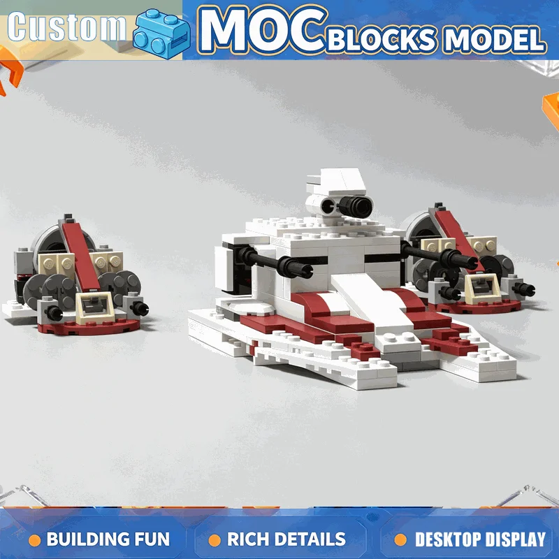 238PCS MOC Armored Assault Tank Battle Vehicle Building Blocks DIY Assembly Creative Educational Collection Models Decor Gifts