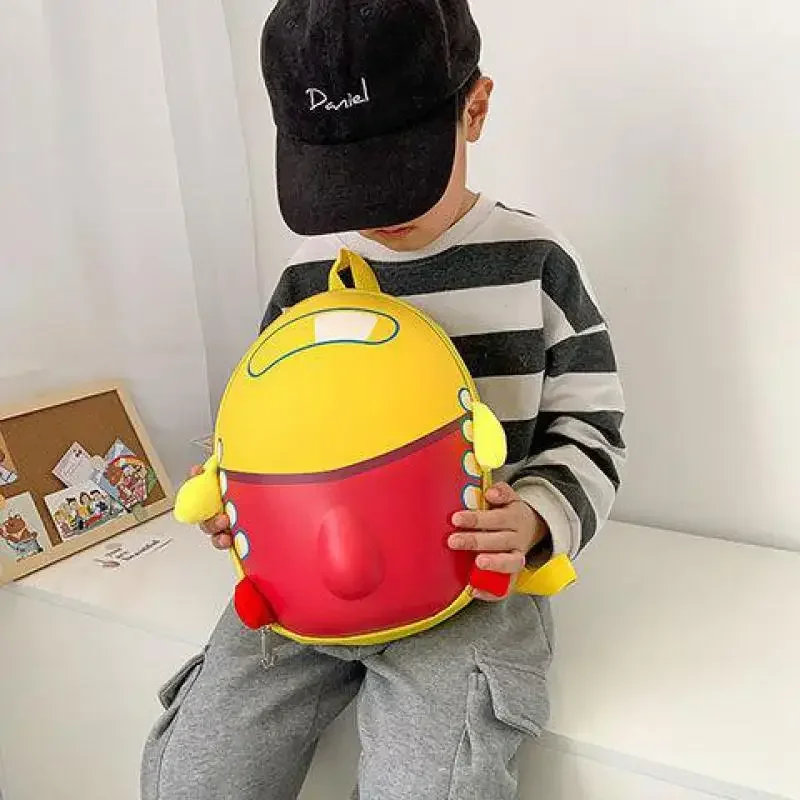 3D Children Nursery School Bags Cute Cartoon Airplane Shaped Design Kindergarten Backpack Kids Schoolbag for Girls Boys Rucksack