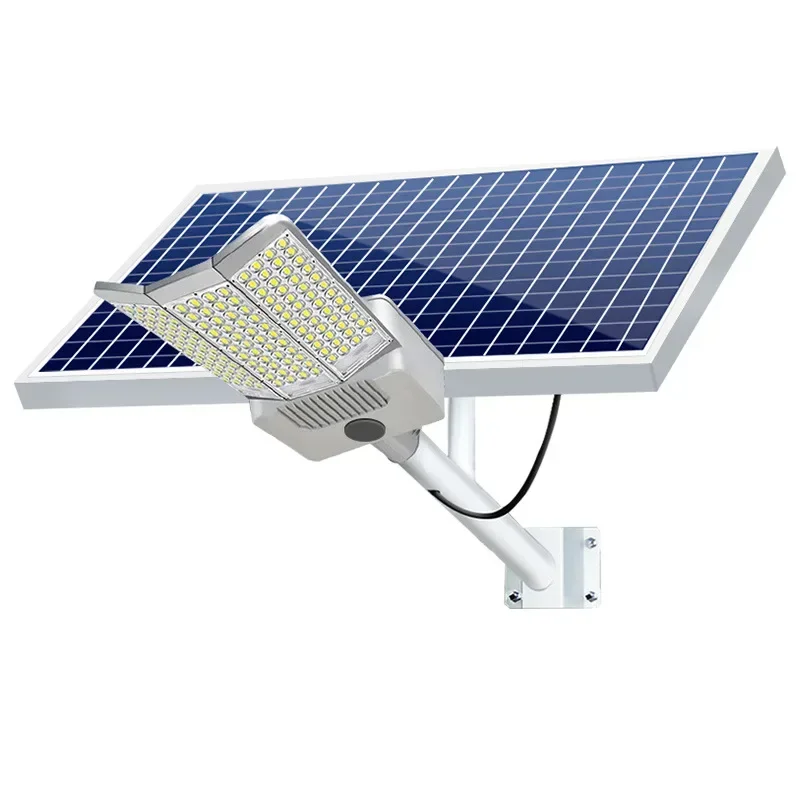 LED Solar Outdoor Light, Novo, Grande angular, Três lados, Luminoso, Rua, Jardim, Rua, Casa, Rural