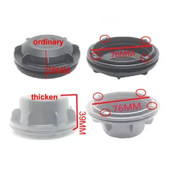 For Renault Koleos 2012 2013 2014 2015 Headlight Bulb Dust Cover Waterproof Dustproof Lengthened Headlamp Lamp Access Cap 76mm