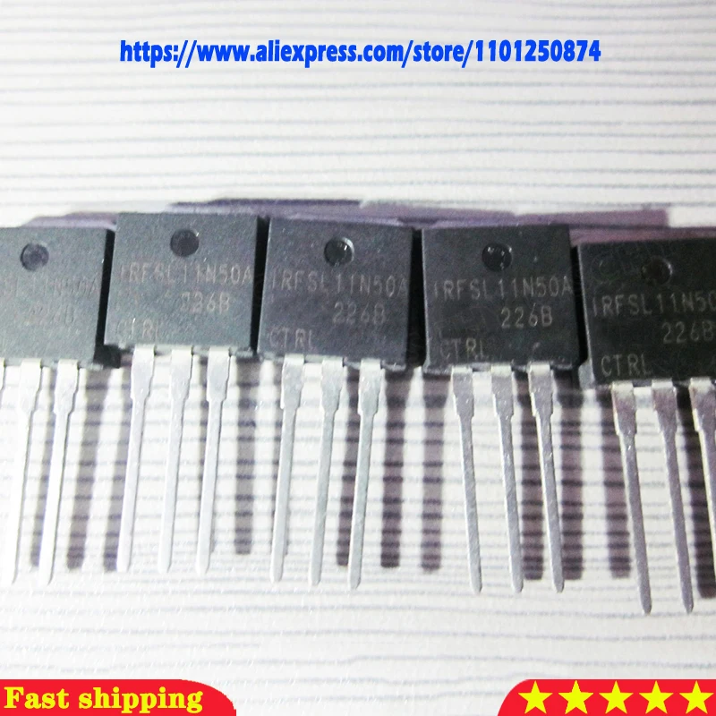 5pcs IRFSL11N50APBF IRFSL11N50A FSL11N50A IC  TO-262