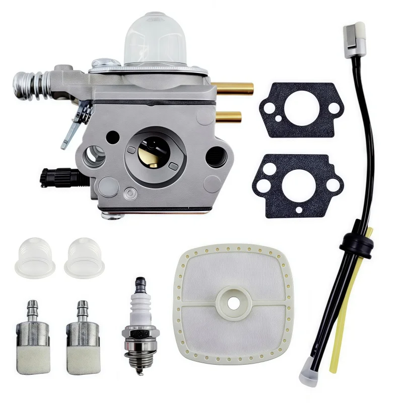 

Carburetor Kit for Echo SRM2100 GT2000 String Trimmer GT2400 GT2000EZR Grass Cutter PE2000 Edger SHC-2100 SHC-1700 Hedger