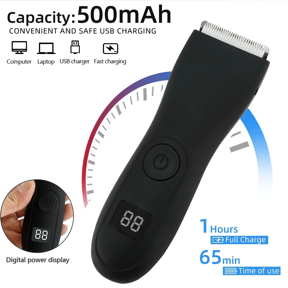 All-in-One Electric Body Hair Trimmer and Groomer for Men and Women 3