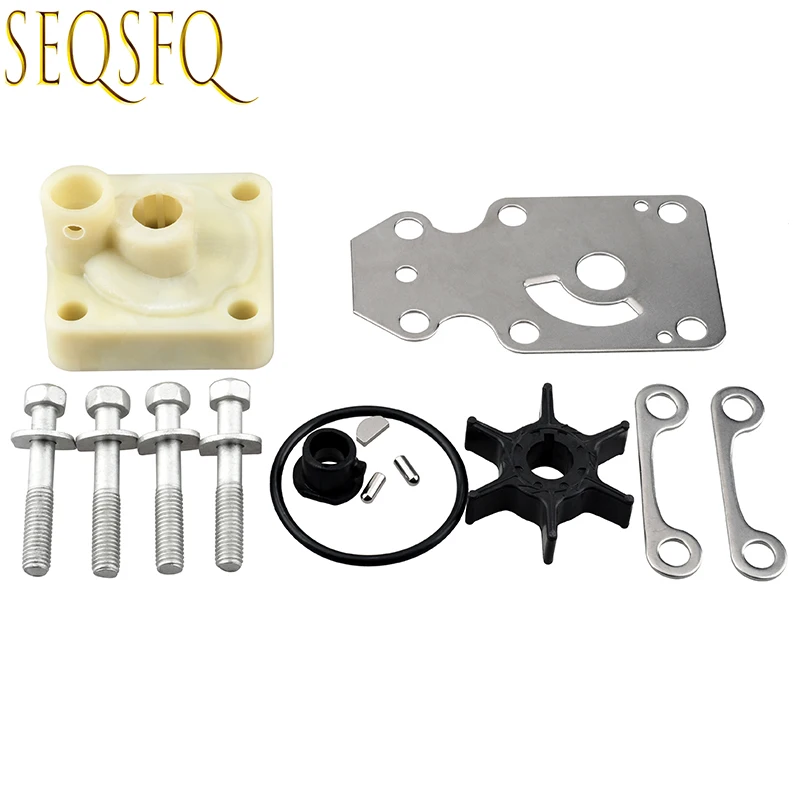 야마하 보트 모터 부품 4T F9.9 F13.5 F15 F20용 6AH-W0078 워터 펌프 수리 키트 6AH-W0078-00 6AH-W0078-01 6AH-W0078-00-00