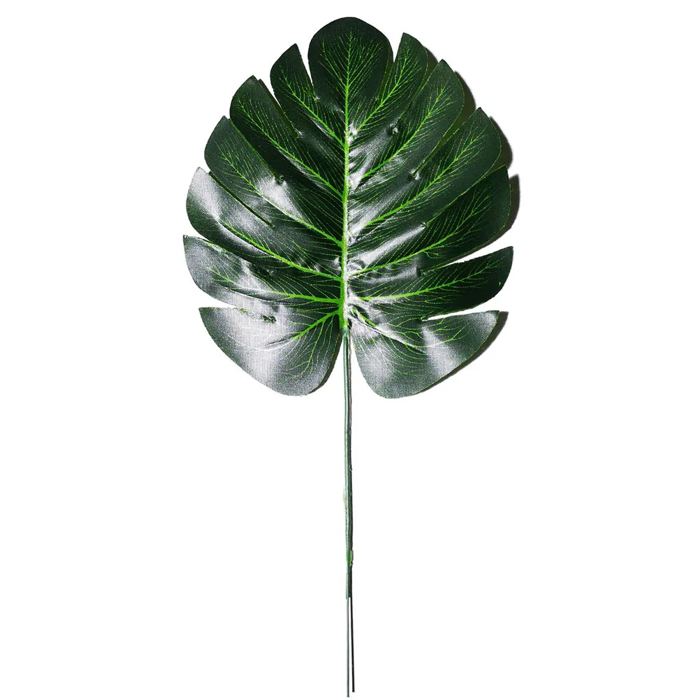 

36pcs Turtle Back Leaf Artificial Plant Faux Green Decoration Party nament Home Office Bedroom Living Room Balcony Window Shelf