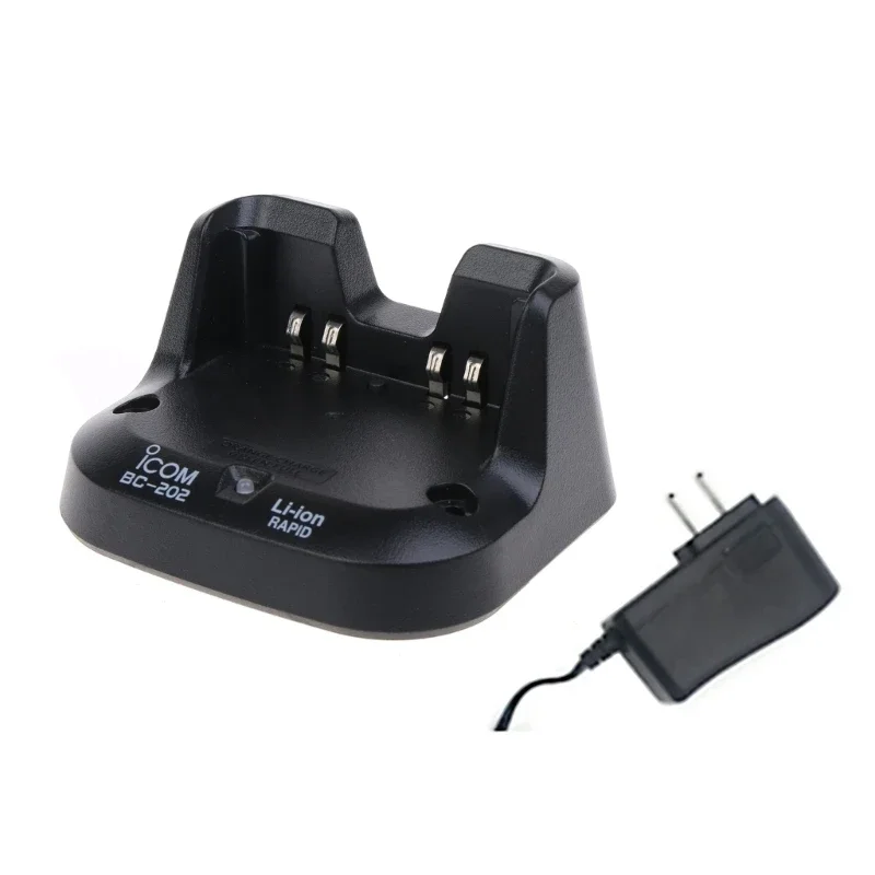 BC-202 Двустороннее радиозарядное устройство, быстрая батарея, быстрая док-станция, совместимая с ICOM BP-271 BP-272 ID-31A ID-31E ID-51A ID-51E
