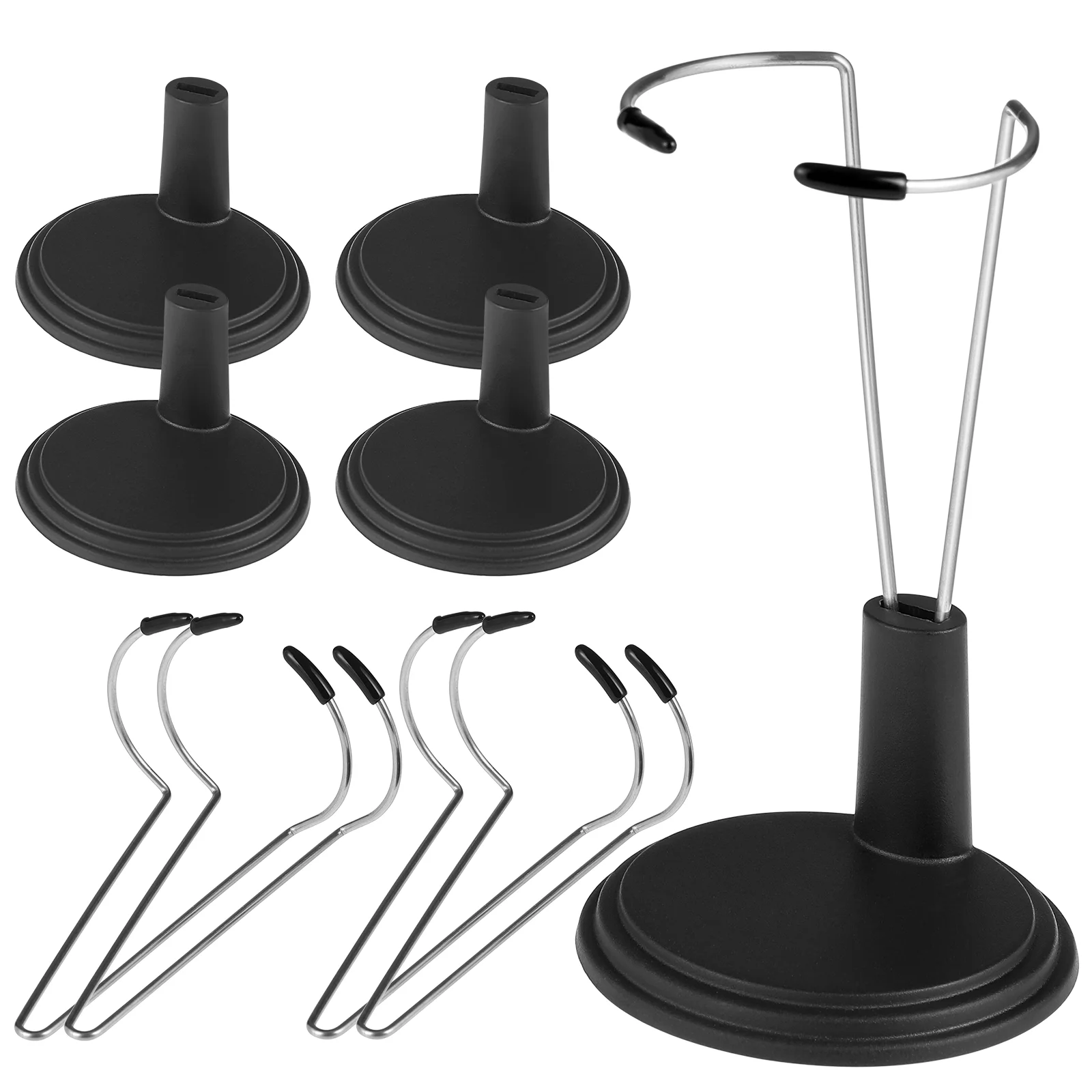 

4 Pcs Support Frame Holder Stands Reborn Dolls Display Action Figure Mannequin Bracket Racks