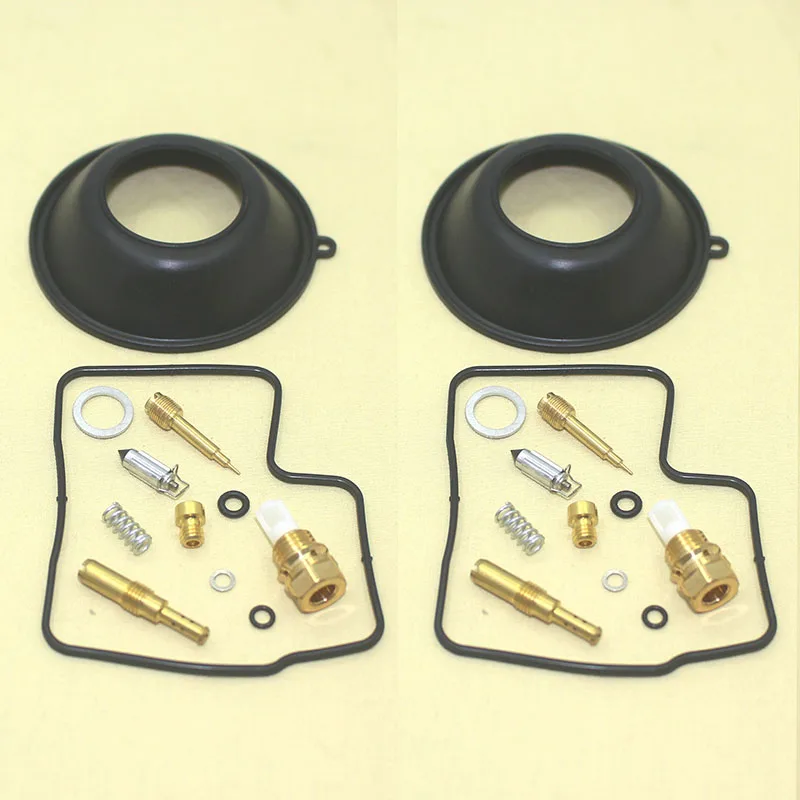 Kit de reparación de carburador para Honda XL600 XL 600 V XL600V Transalp 1987-2000 junta de aguja flotante con diafragma flotante
