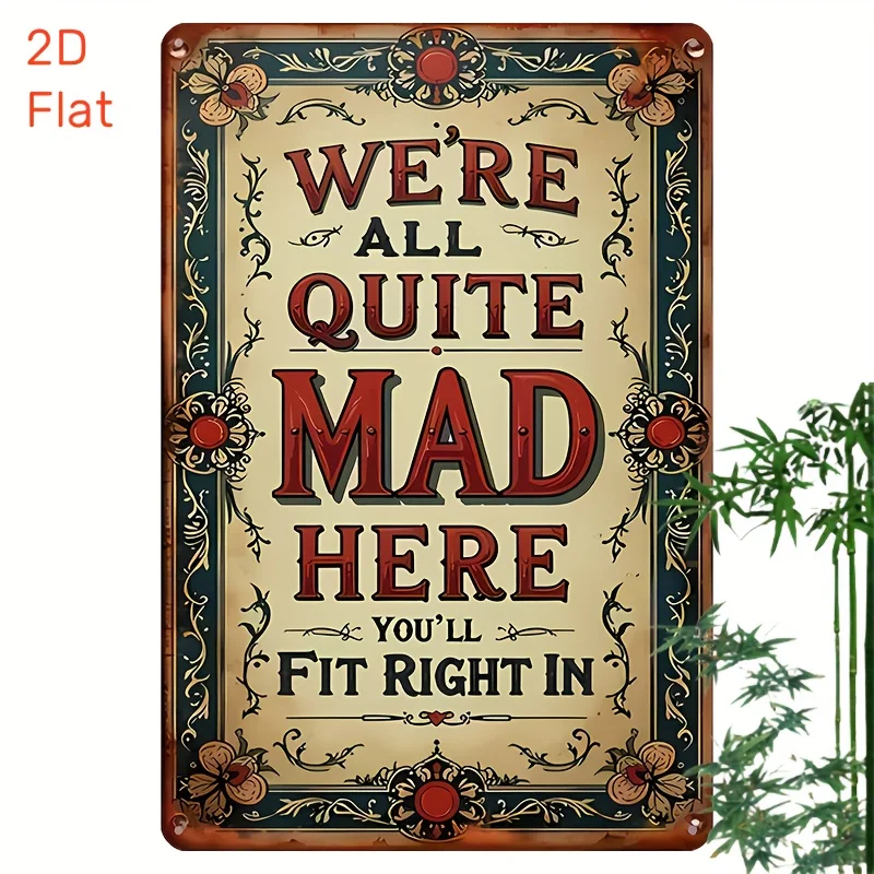 （2D Tin painting）Vintage 