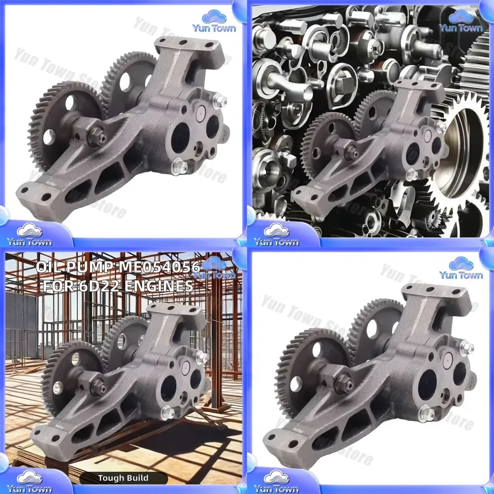 for ME054056 Diesel Engine Oil Pump for Mitsubishi Fuso 6D22 6D22T Fuel Injection Pump Truck Parts Automotive Replacement