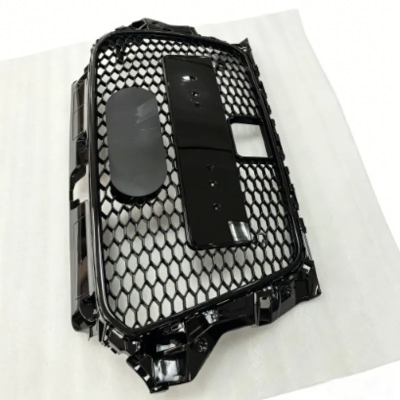 Frontstoßstangen-Nierengrill für Audi A3 8V S3 Sline 2014-2016 Wabengrill-Schutzabdeckung Auto-Zubehör Karosserie-Kit Tuning – Detail 11