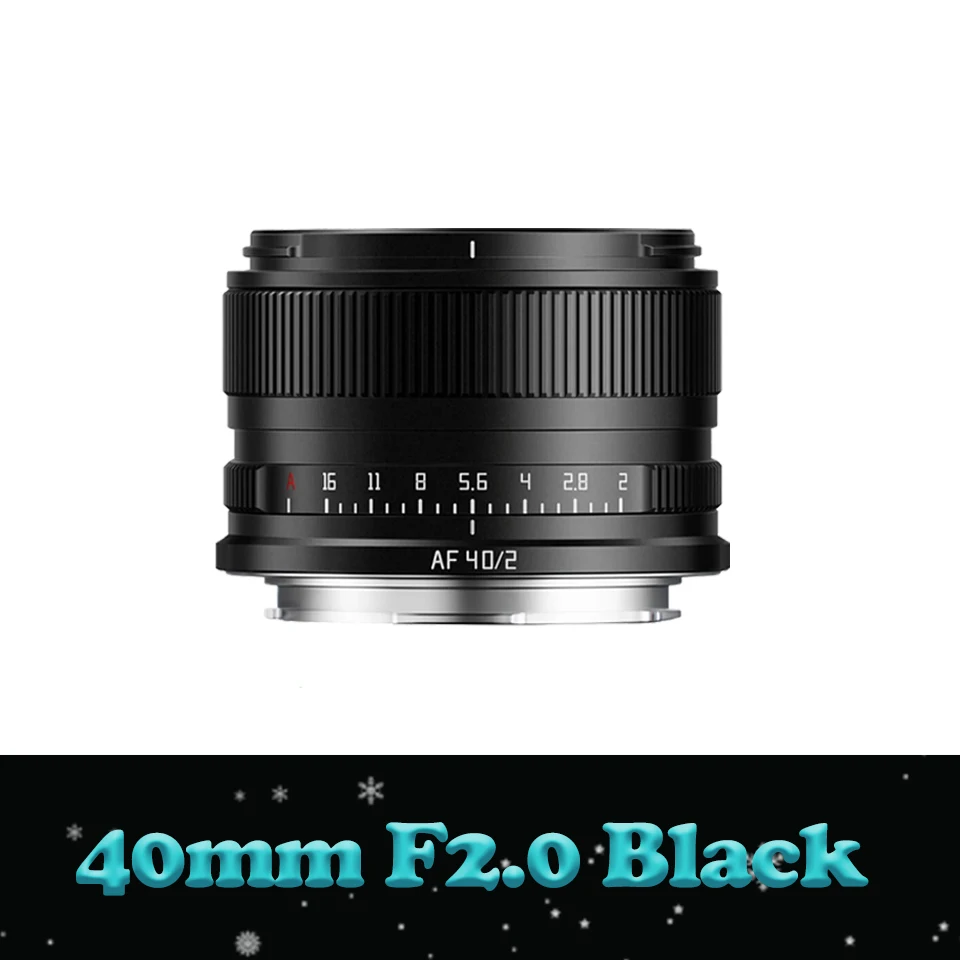 TTArtisan 40mm F2 Lens for Sony E Nikon Z L