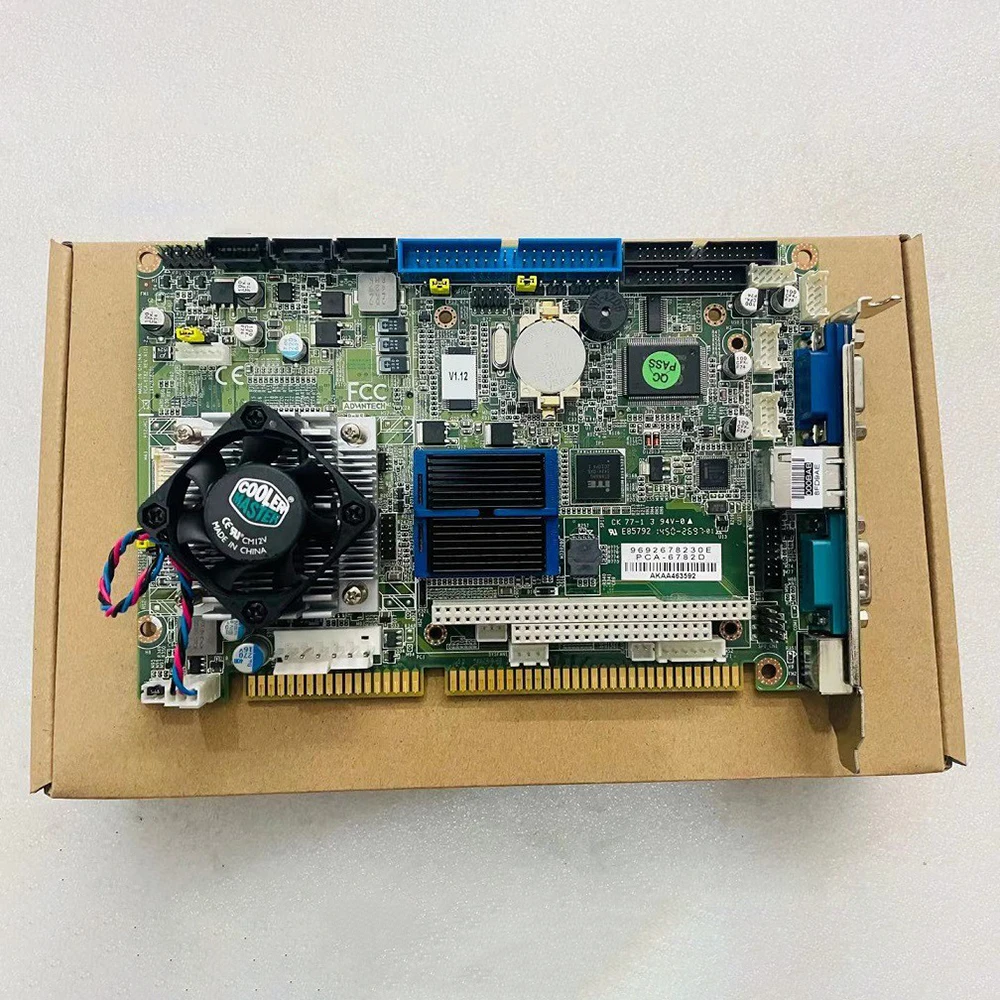 For ADVANTECH Industrial Control Main Board Half Long Card PCA-6782D