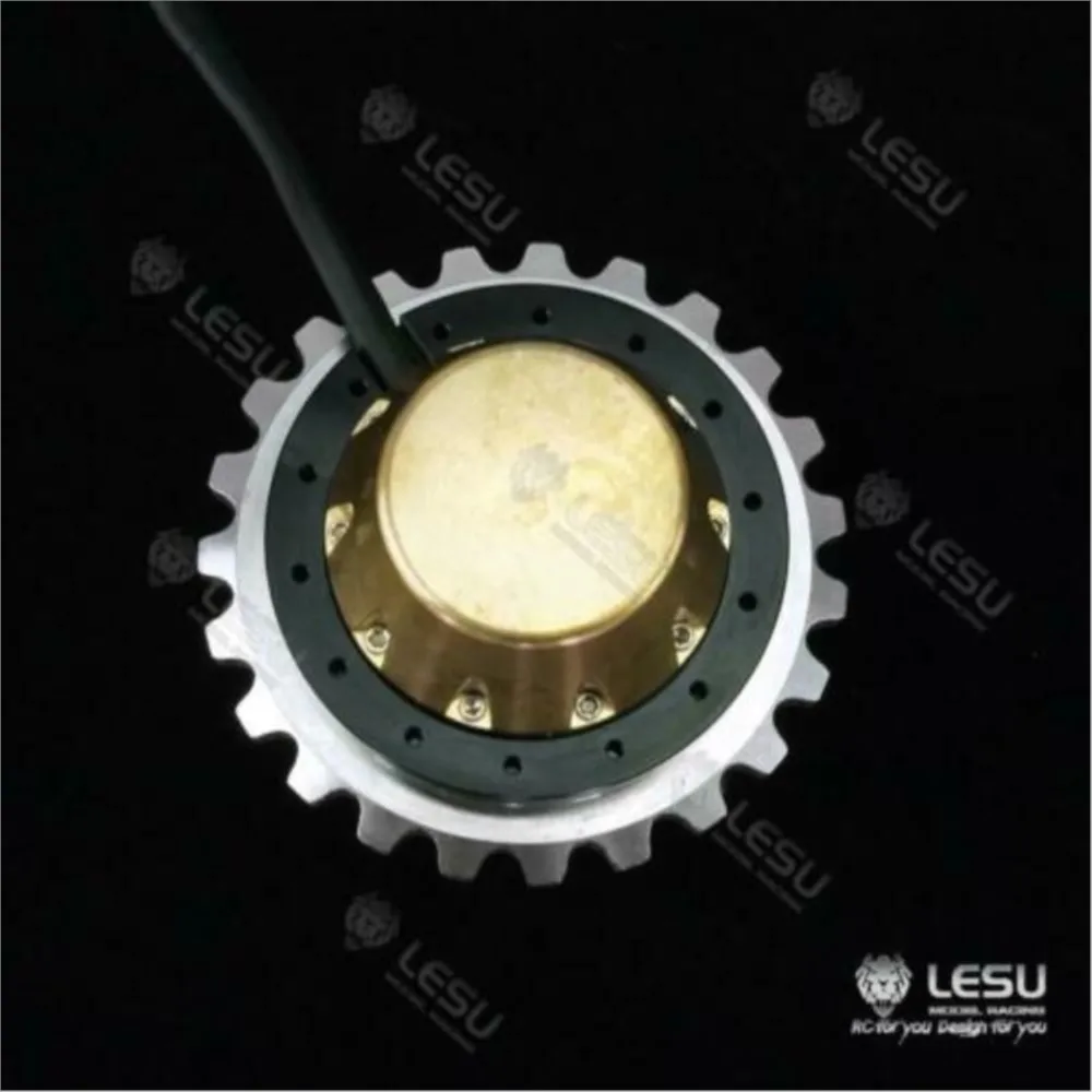 LESU Pignoni in Metallo Pezzi di Ricambio per 1/14 RC Carter 374 Escavatore Camion FAI DA TE Serbatoio Bulldozer TH15855-SMT8