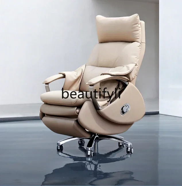 

All-electric massage office chair light luxury boss chair reclining leather