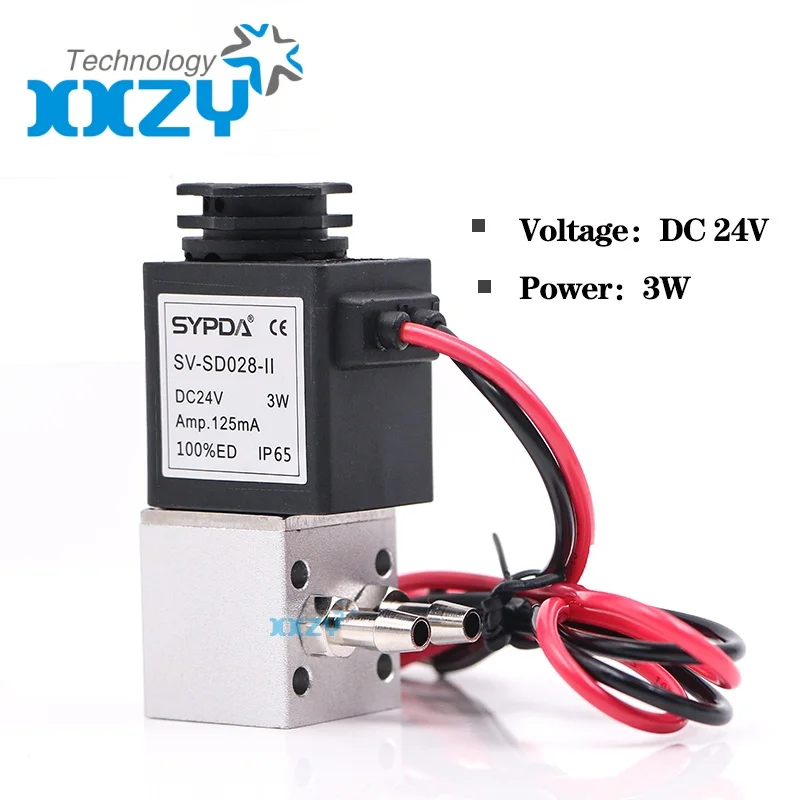 SYPDA 2-Way Solenoid Valve for UV Flatbed Machine Inkjet Printer Digital Printer Magnetic Valve