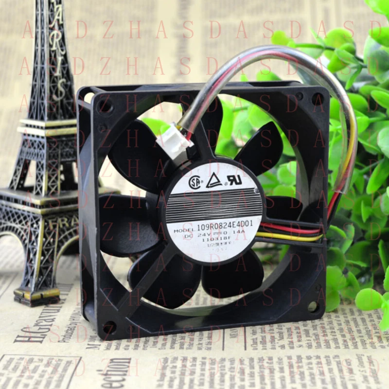 

Z for SANYO 8cm 8025 24V 0.14A 109R0824E4D01 Chassis Cooling Industrial Fan Quiet