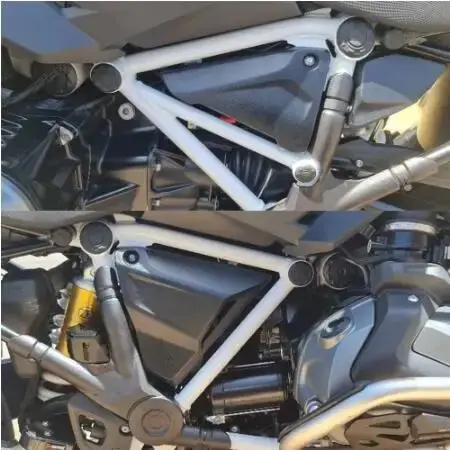 

For BMW R1250GS LC R1250GS R1200GS Adventure adv 2025 Motorcycle Accessories Frame Hole Cover Caps Plug Decorative Frame Cap Set