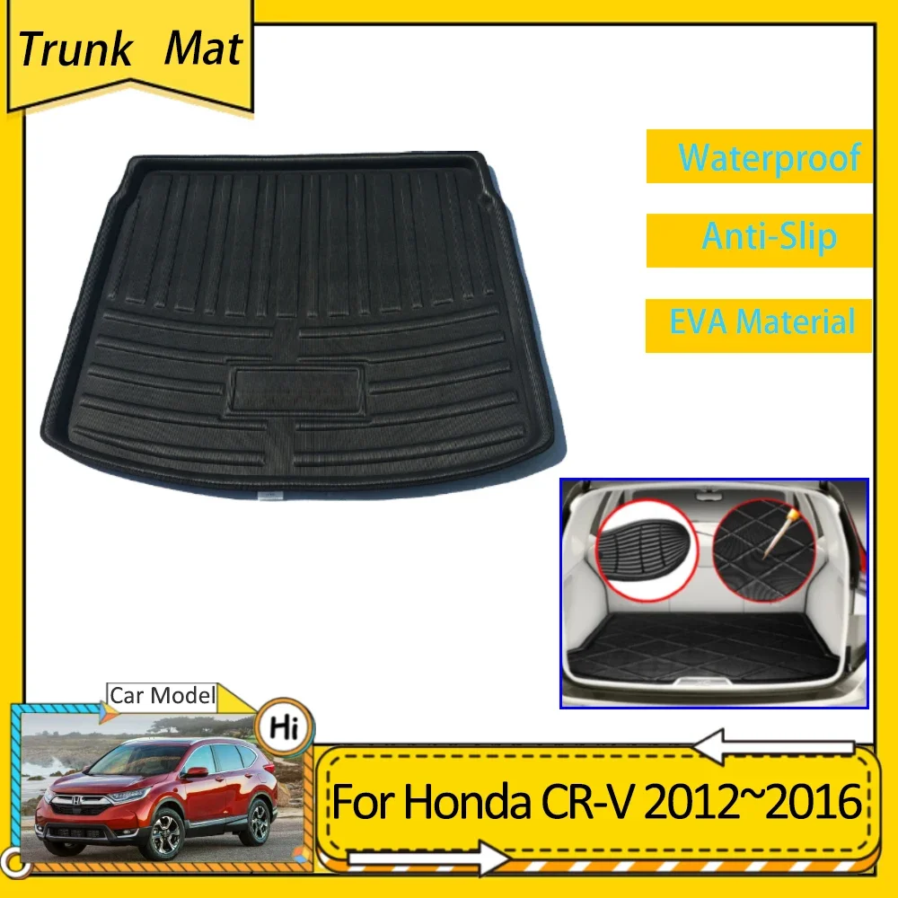 

Car Trunk Mat for Honda CR-V CRV CR V 2017 2018 2019 2020 2021 2022 Accsesories Cargo Boot Pad Protective EVA Waterproof Carpet