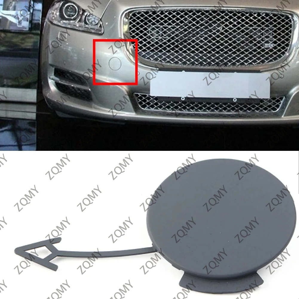 1pcs Car Front Bumper Trailer Hole Cover C2D5378XXX For Jaguar XJ 2010 2011 2012 2013 2014 2015 2016 2017 2018 2019