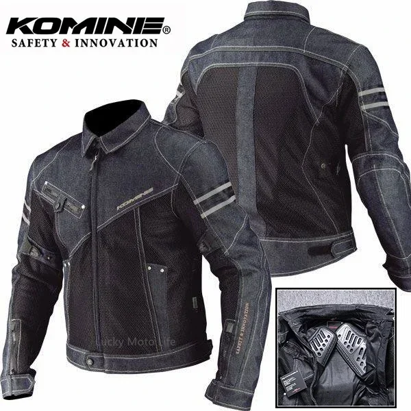 

JK006 Jacket Spring Breathable Denim Mesh Racing Ride High-performance Drop Resistance Clothing Motorcycle Jacket