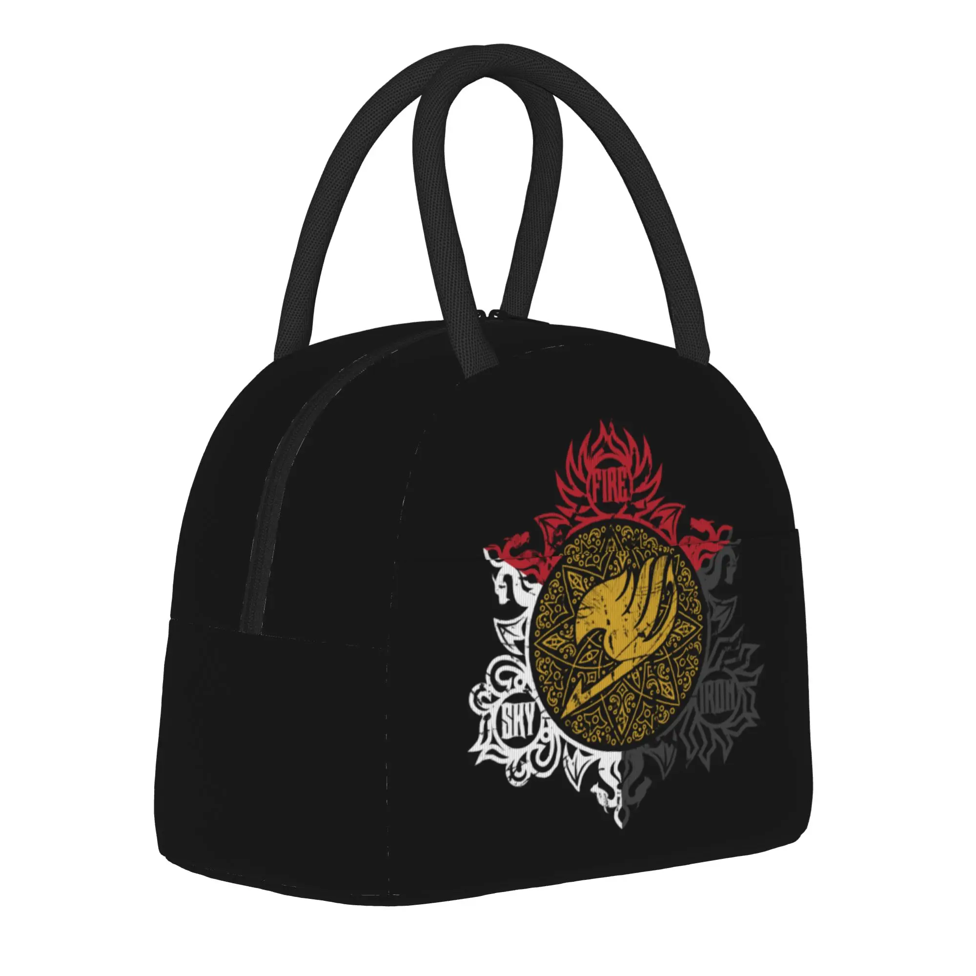Fairys Tails Dragons and Fairies Insulated Lunch Bags Leakproof  Meal Container Thermal Bag Tote Lunch Box Beach  Travel