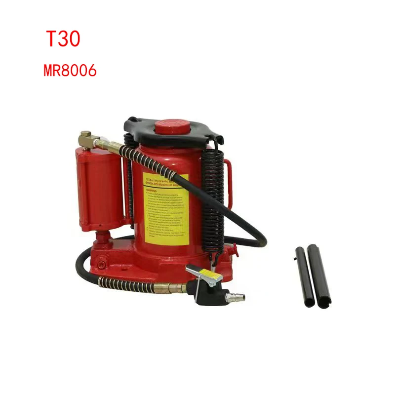 30T Automobile Hydraulic Pneumatic Jack Auto Tire Replacement Booster Hydraulic Auto Repair Tools Portable Car Jack