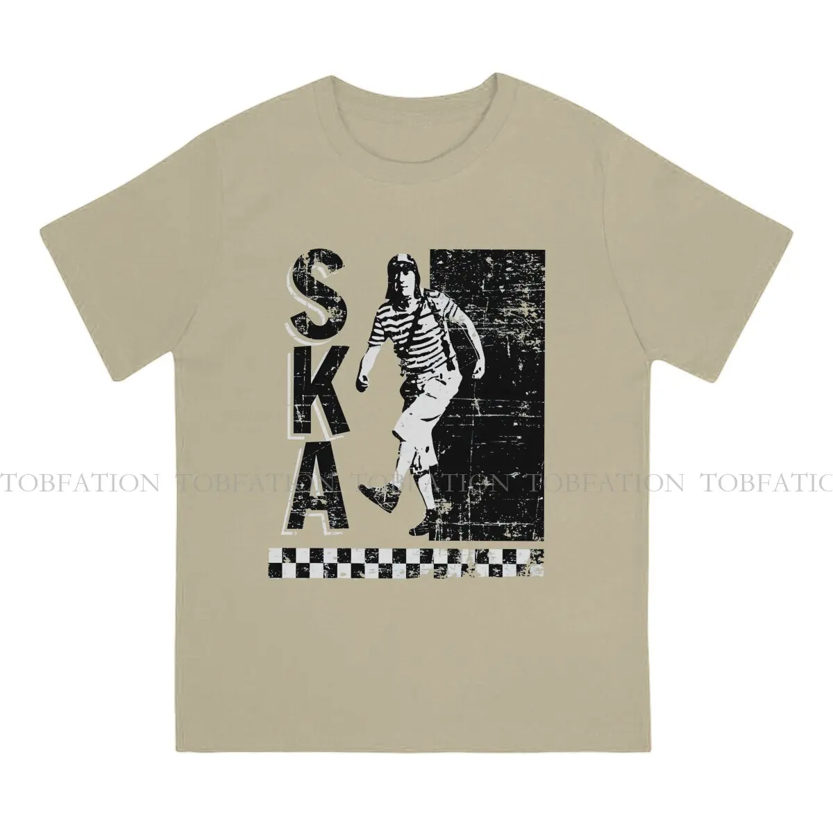 Ocho SKA! Latin Ska El Chavo Del Ocho Men T Shirt Cotton Grunge Crewneck Tee Shirt Harajuku Tops