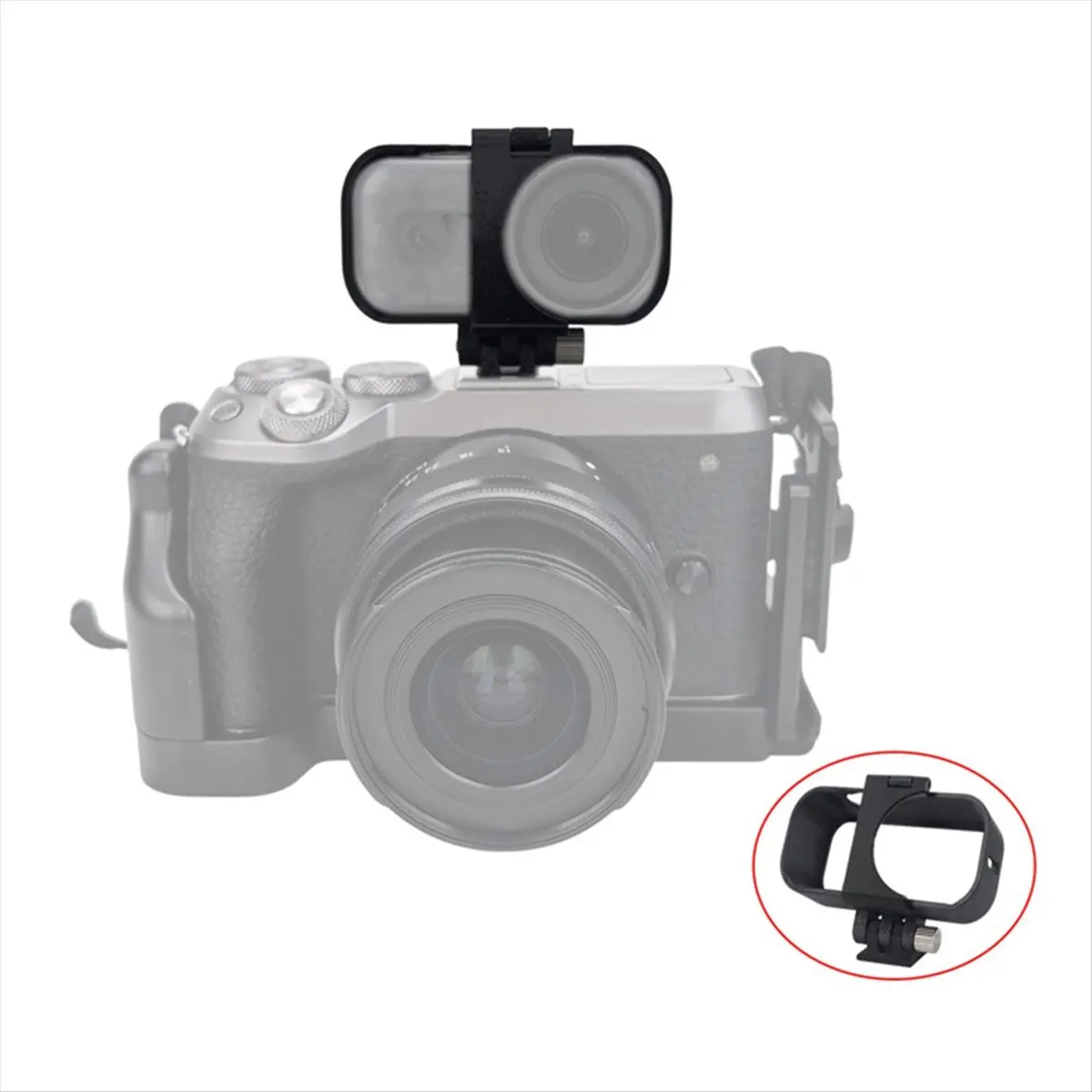 Hot Shoe Bracket for Nano Adjustable-Angle Desktop Stand Expandable Fixed Bracket Camera Accessories