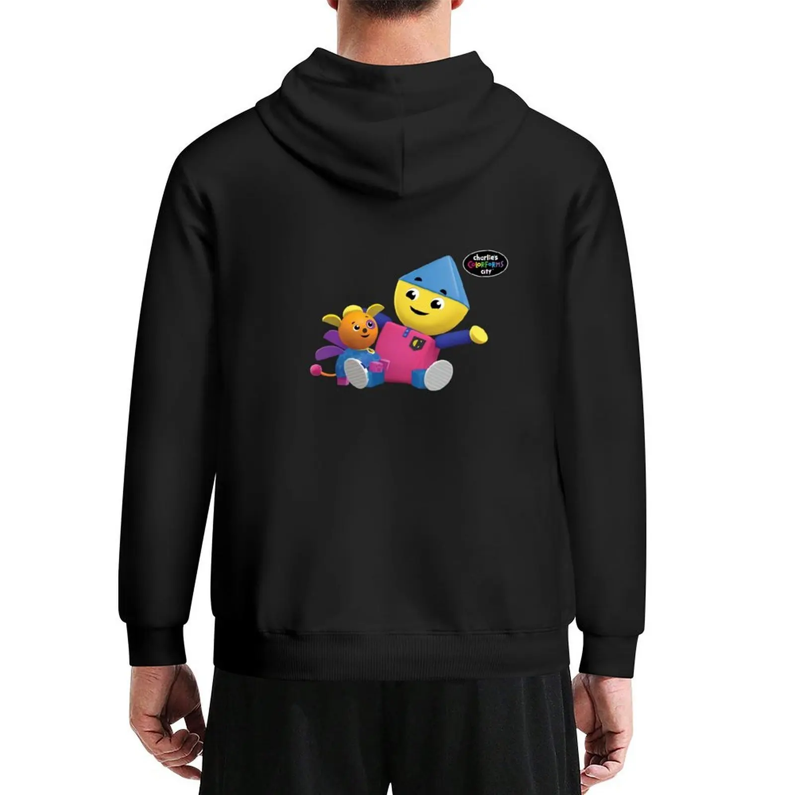 

Charlie's Colorforms City - Charlie and Klunk Hoodie men's clothes men wear autumn clothes winter clothes hoodie